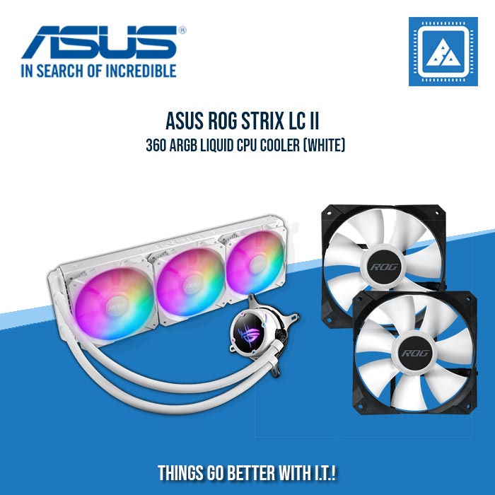 ASUS ROG STRIX LC II 360 ARGB LIQUID CPU COOLER ASUS ROG STRIX LC II 360 ARGB LIQUID CPU COOLER